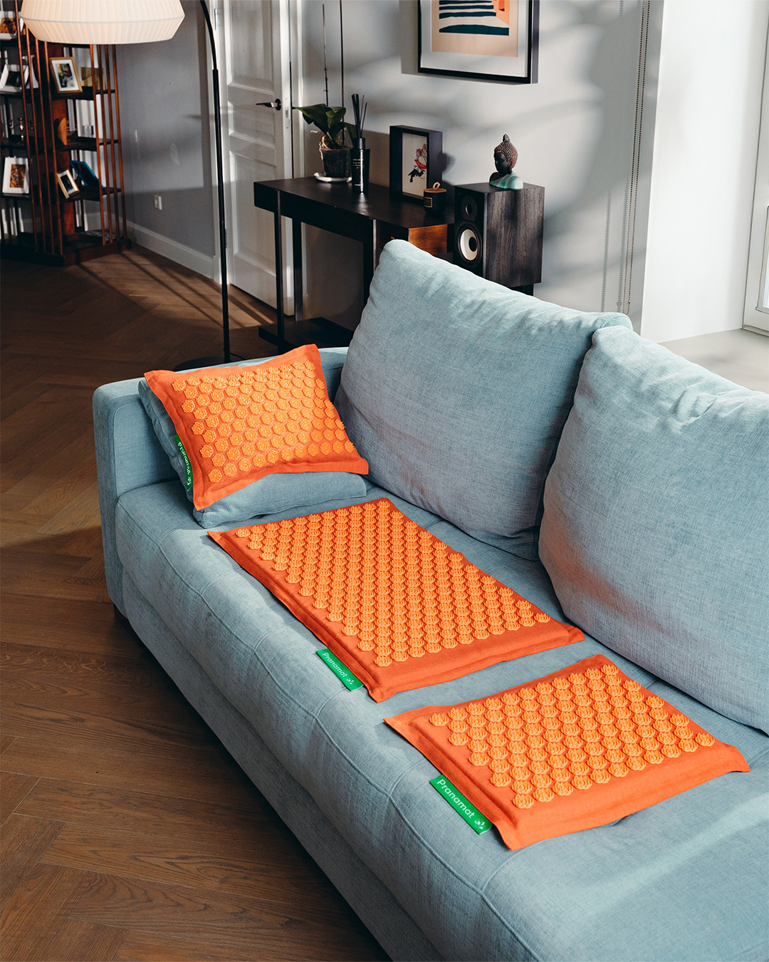 Tapis + coussin + Mini (Ambre)