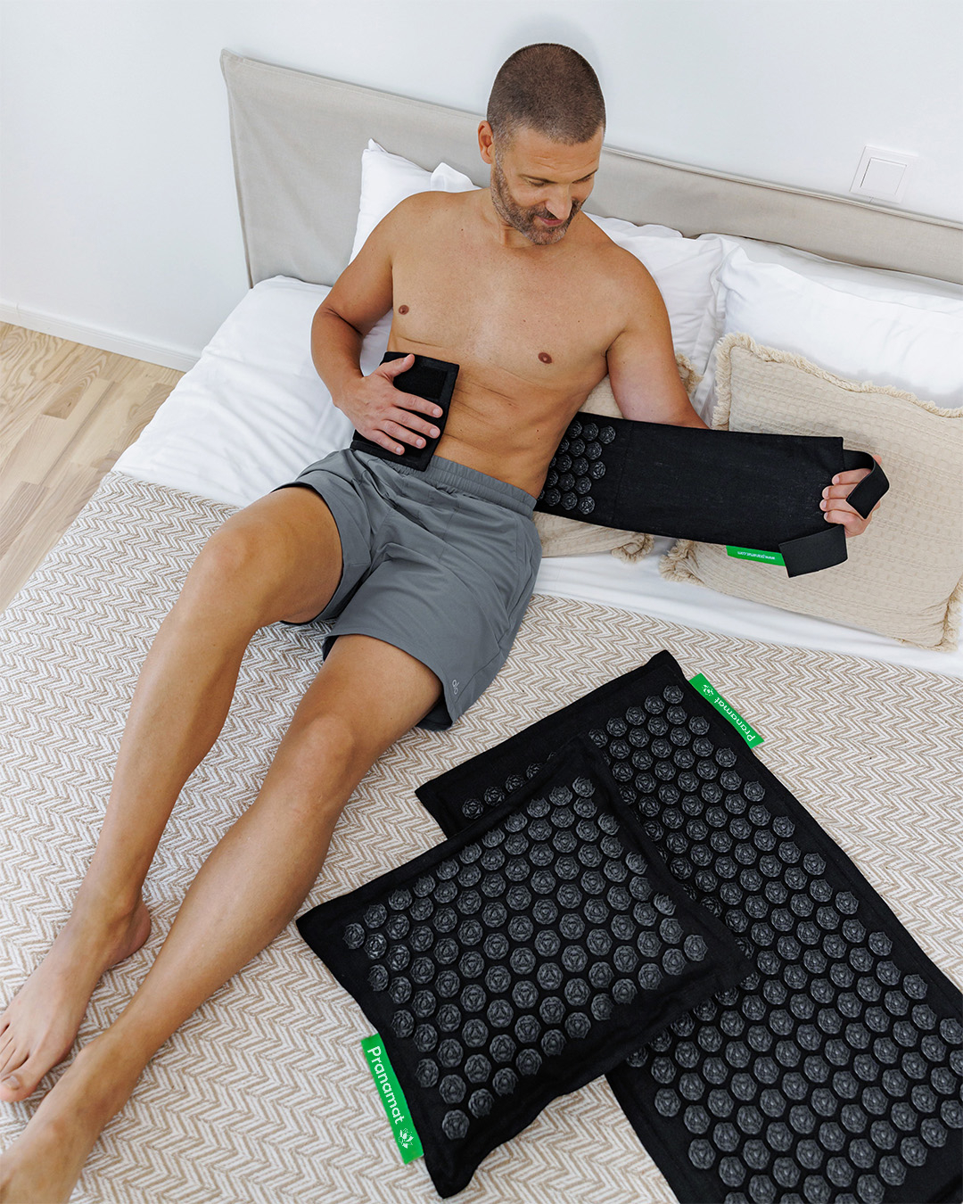 Tapis + Coussin + Mini + Ceinture (Obsidienne)