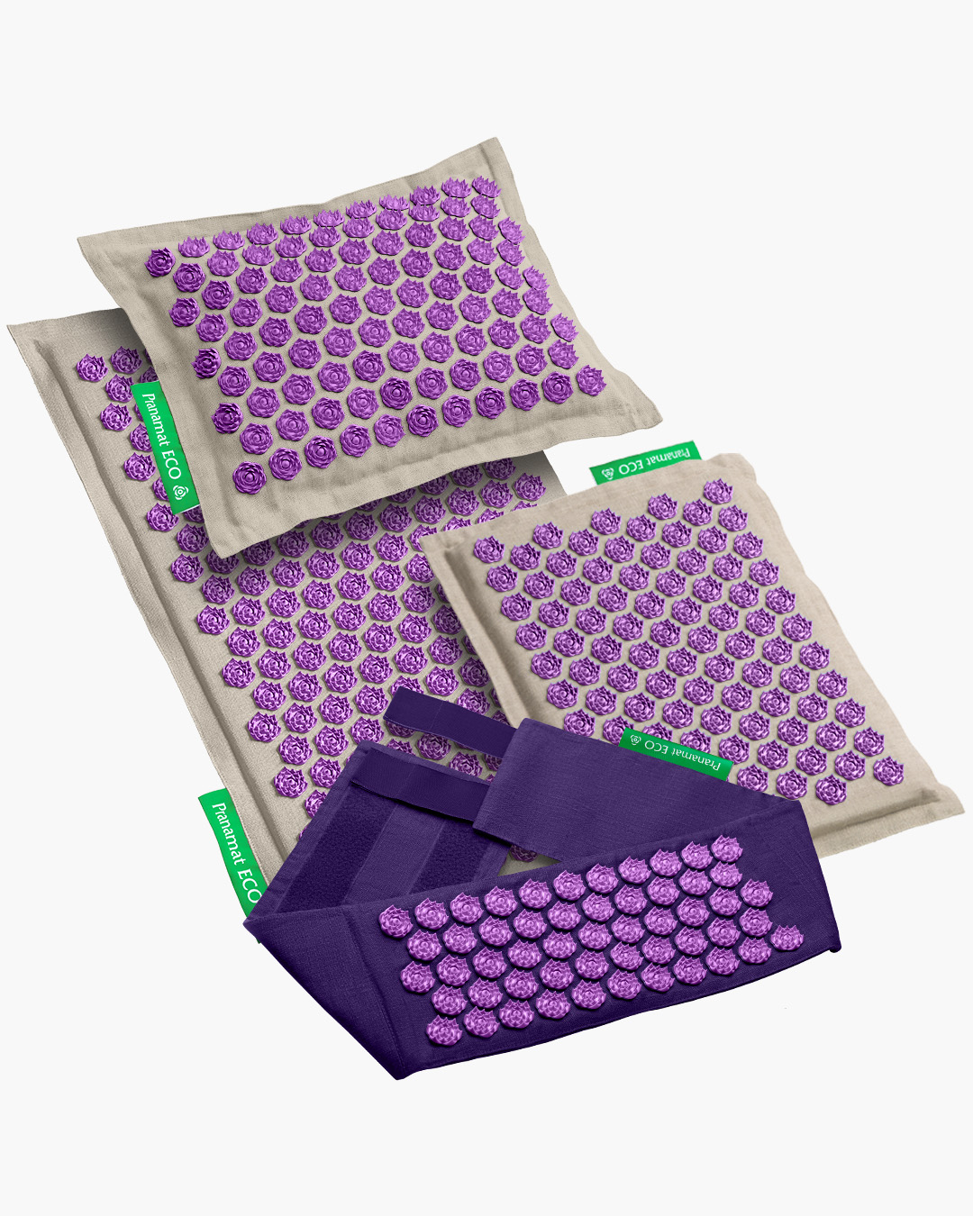 Tapis + Coussin + Mini + Ceinture (Améthyste)