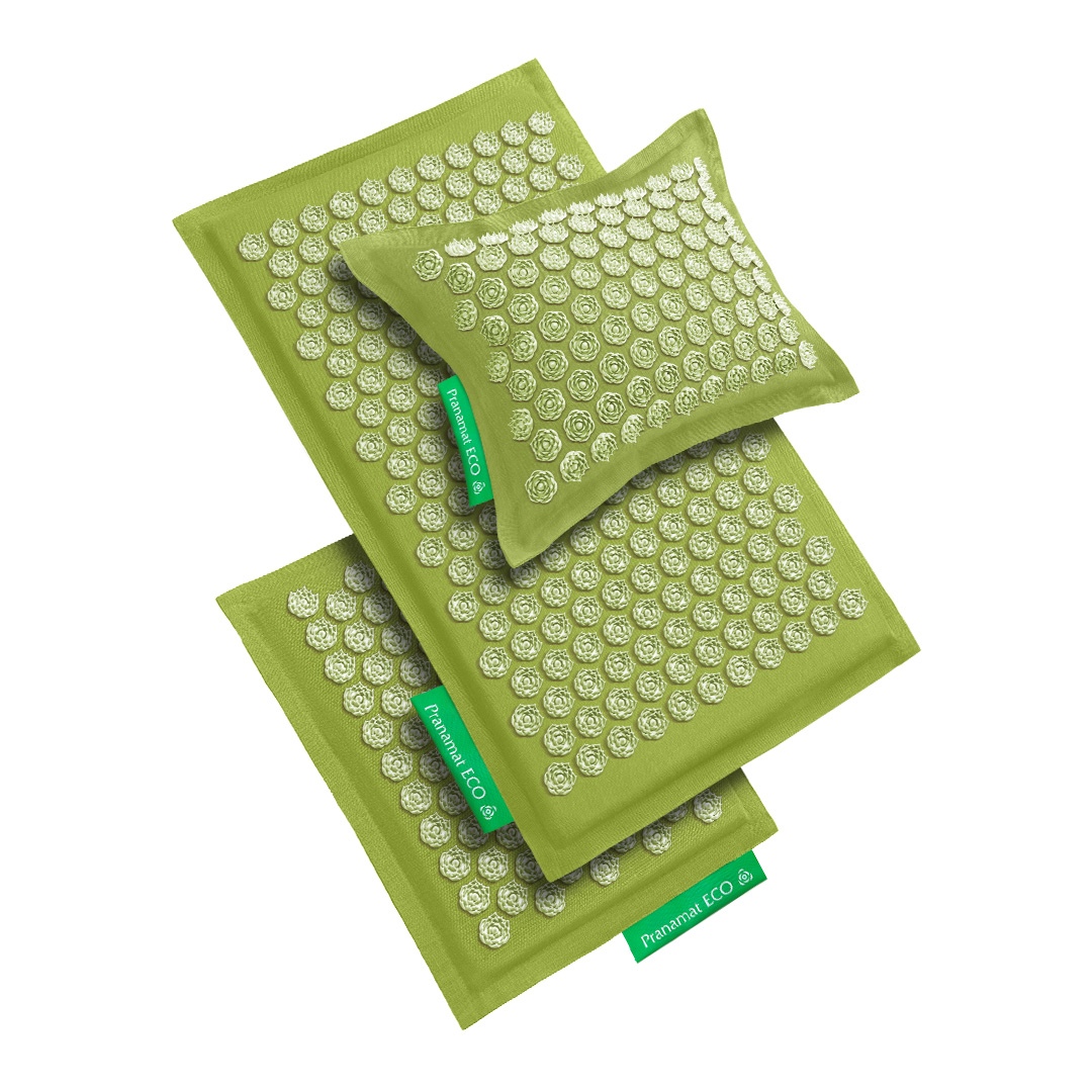 Tapis + Coussin + Mini (Vert Citron)