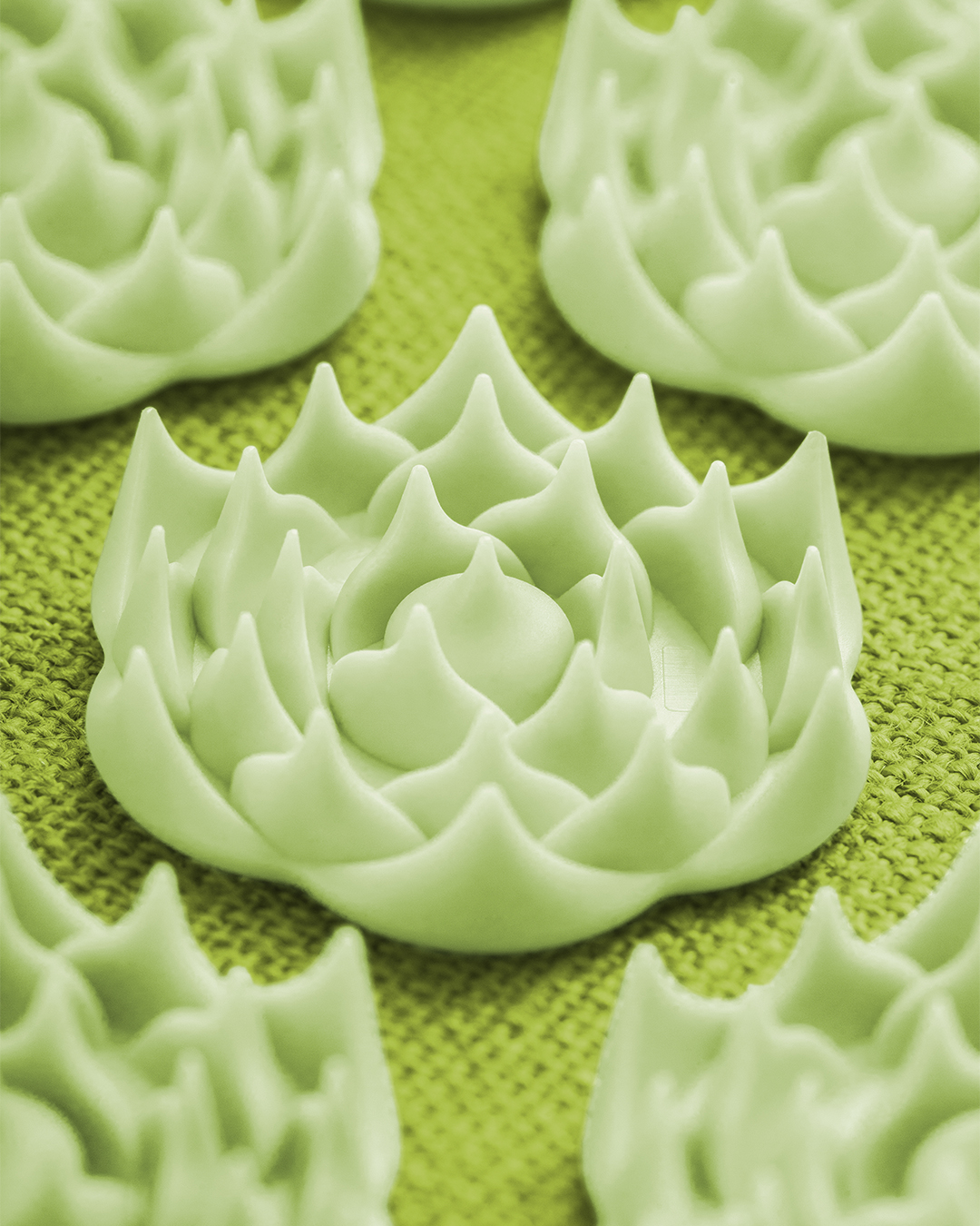 Tapis + Coussin (Vert Citron)