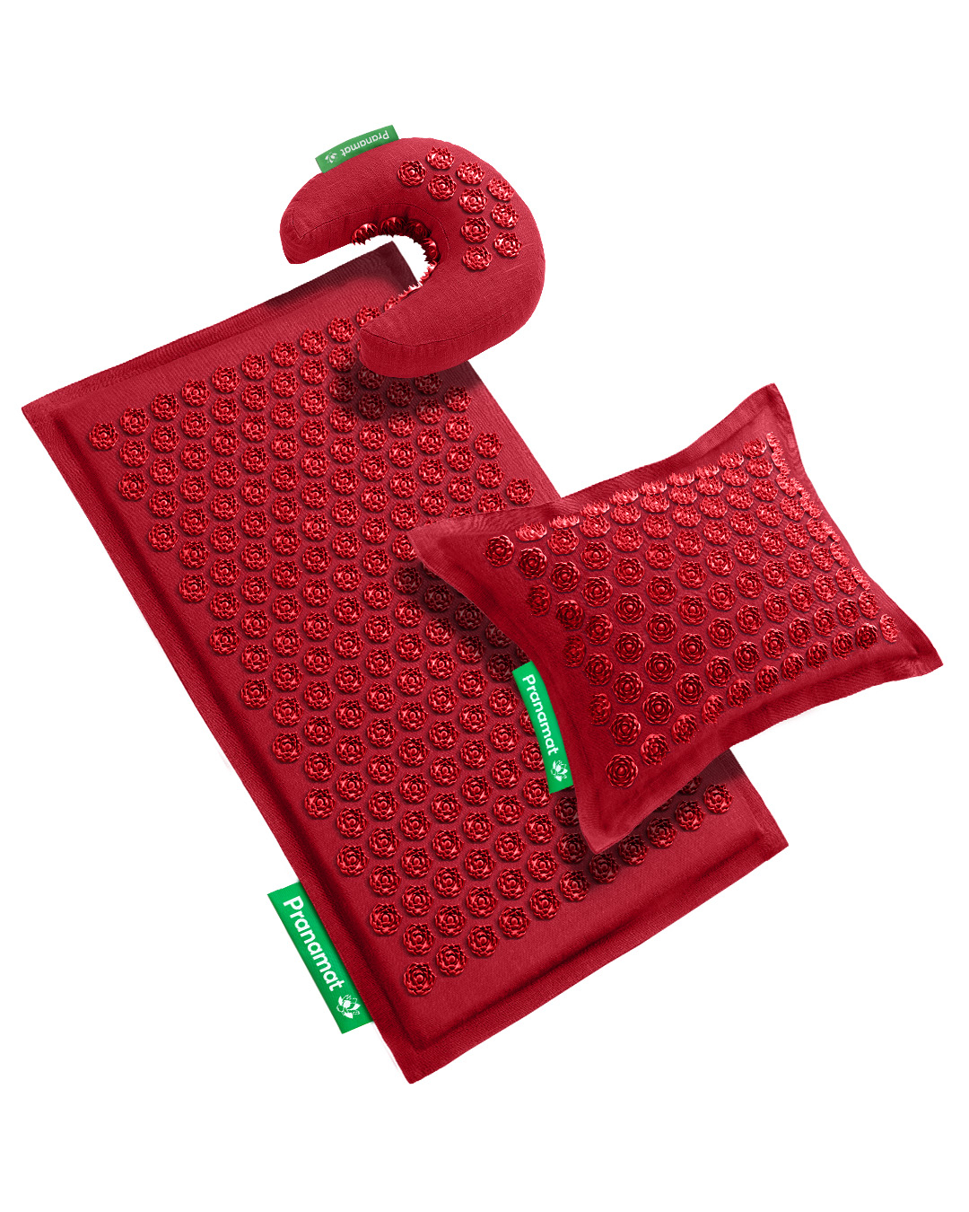 Tapis + Coussin + Lune (Bordeaux)