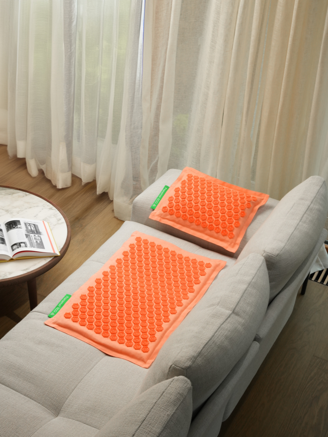 Tapis + Coussin (Pêche)