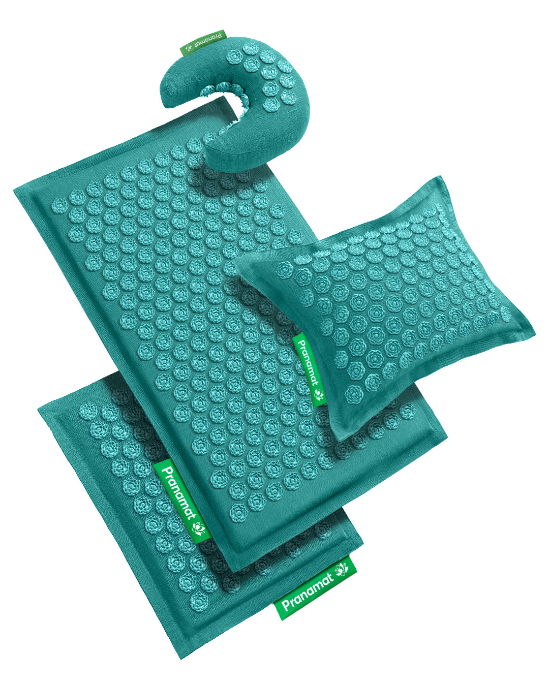 Tapis + Lune + Coussin + Mini (Azur)