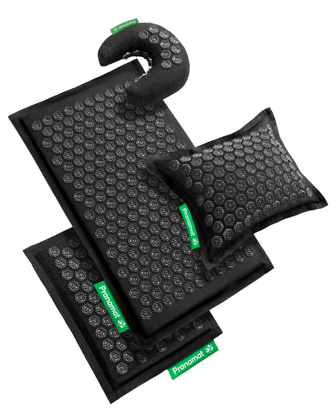 Tapis + Lune + Coussin + Mini (Obsidienne)