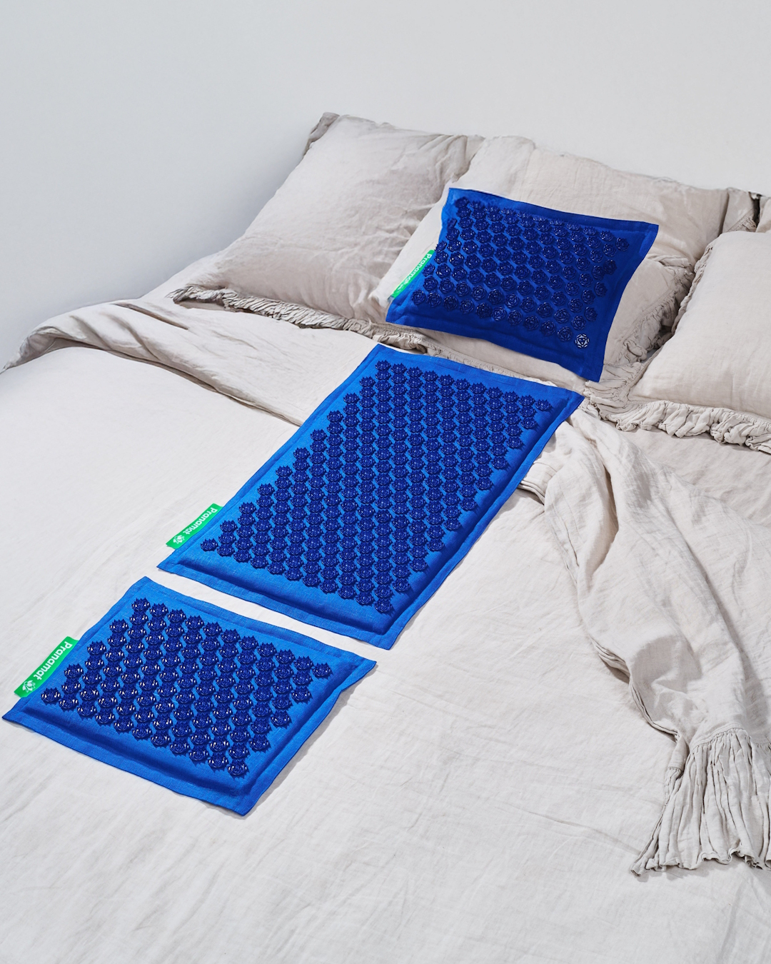 Tapis + coussin + Mini (Bleu Monaco)