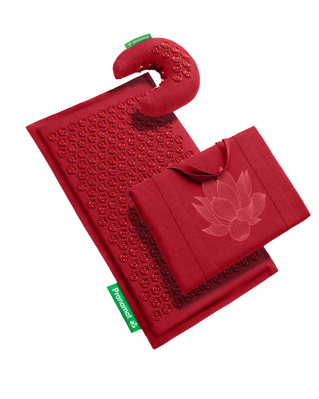 Pranamat + PranaMoon + BigBag (Burgundy)