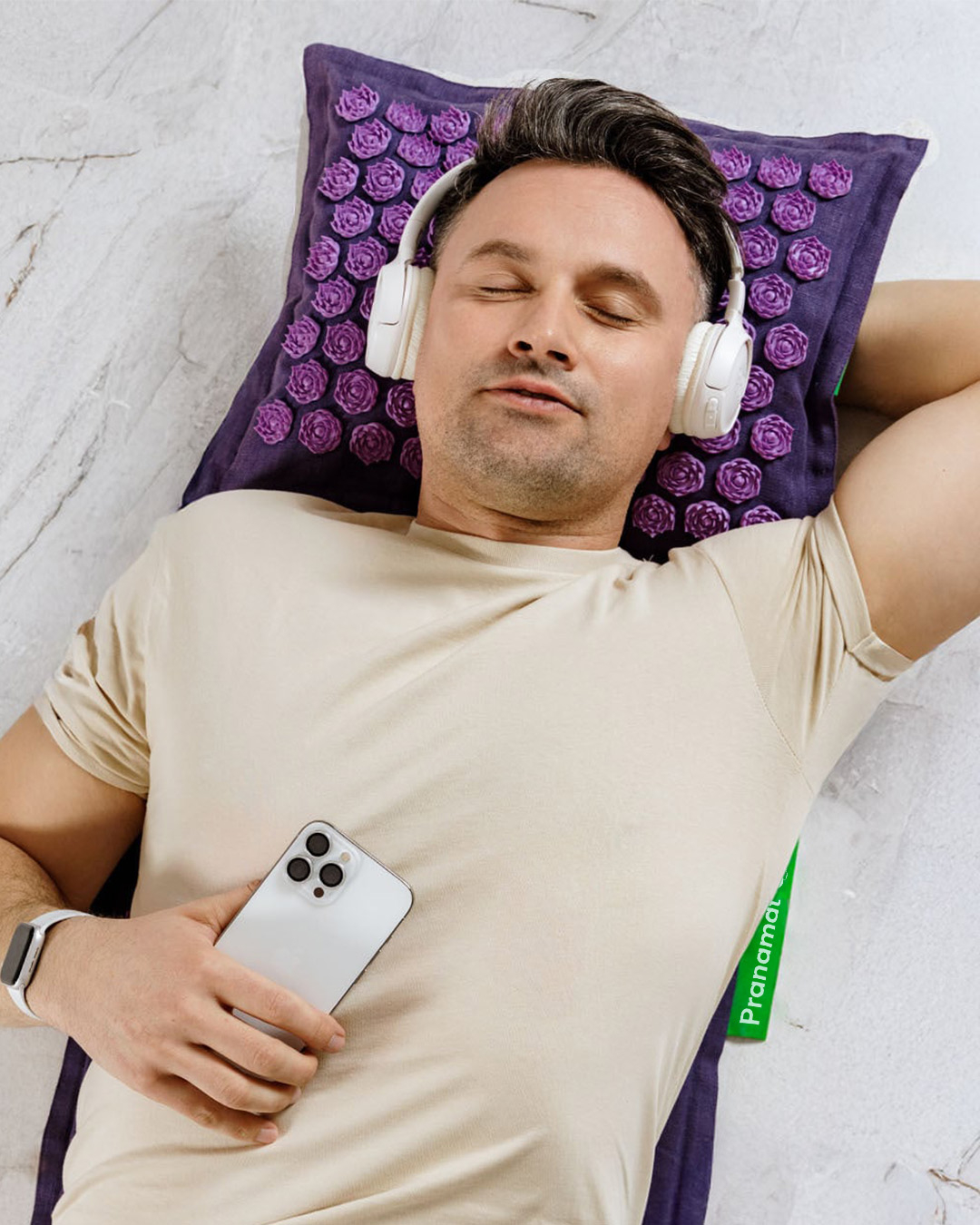 Tapis + oreiller + Mini (Lavender)