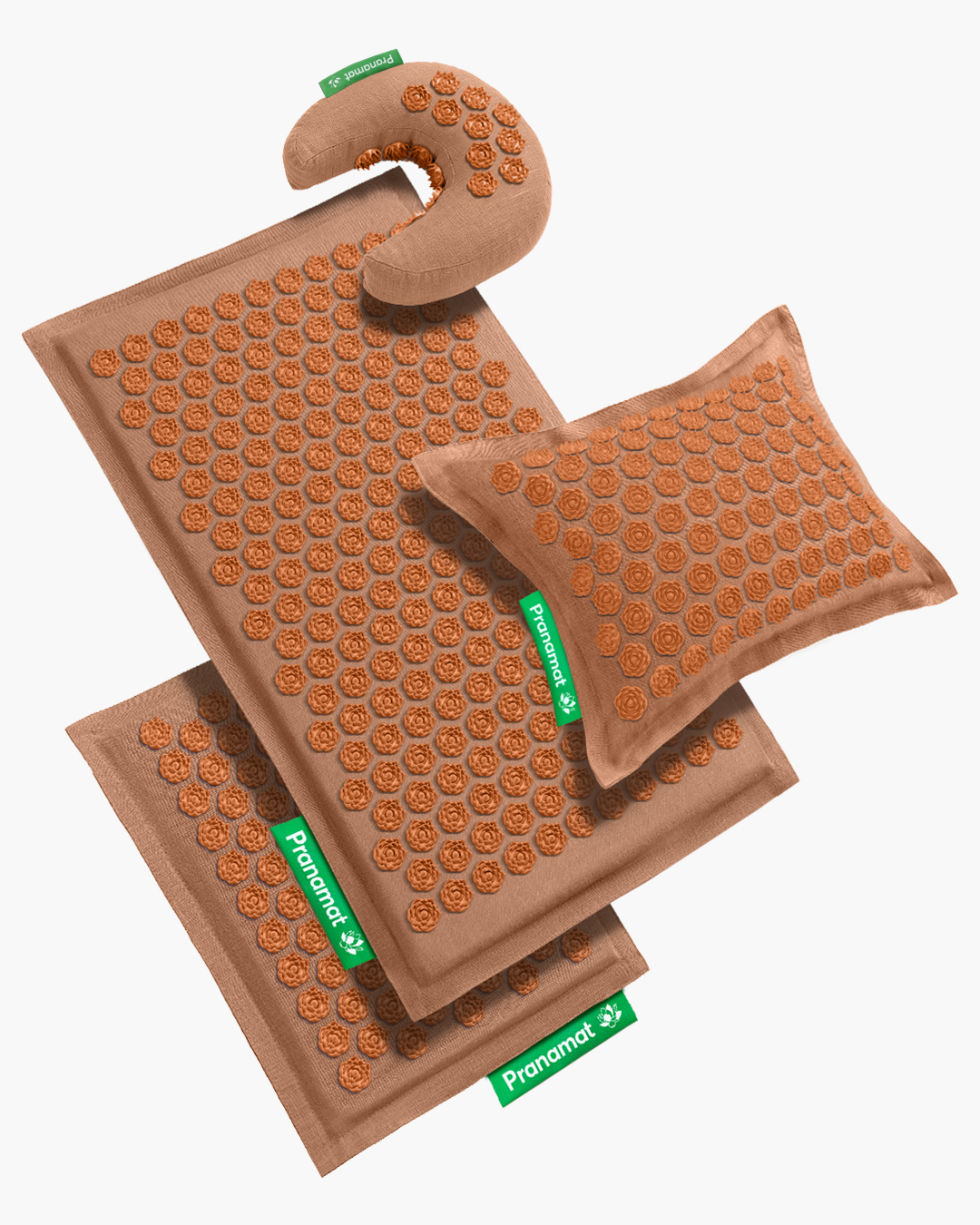 Tapis + Lune + Coussin + Mini (Caramel)