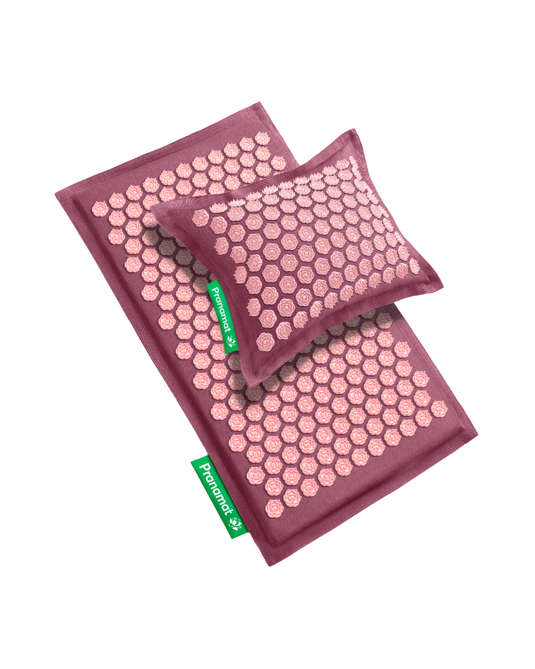 Tapis + coussin (Rose Pétale)