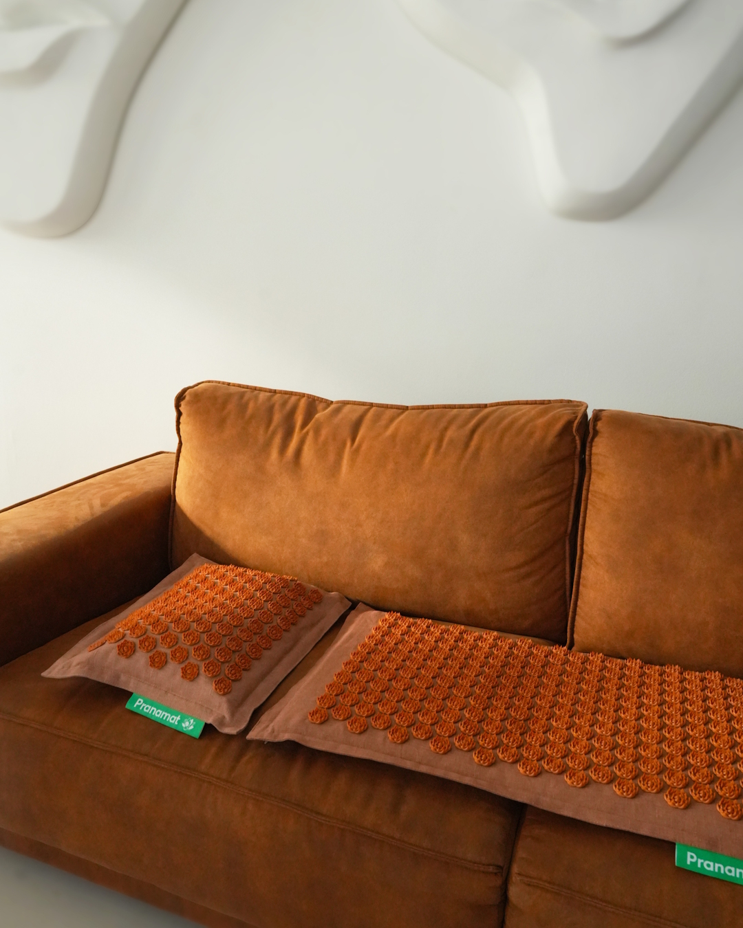 Tapis + coussin (Caramel)