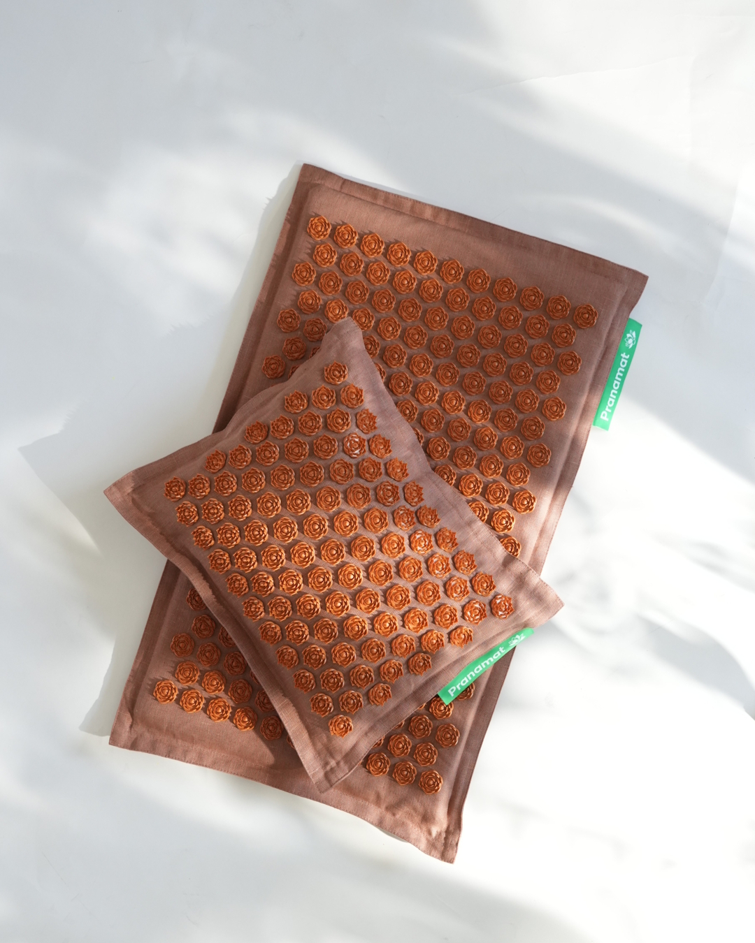 Tapis + coussin (Caramel)