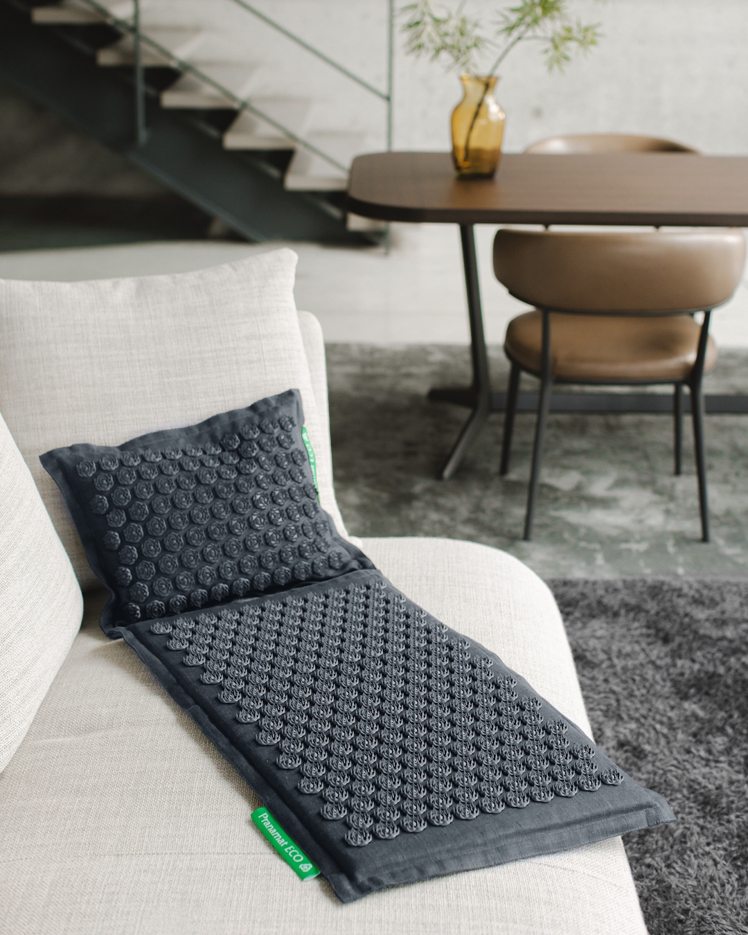 Tapis + coussin (Graphite)