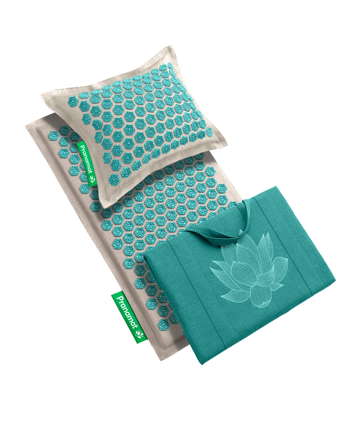 Tapis + oreiller + grand sac (Lagon)