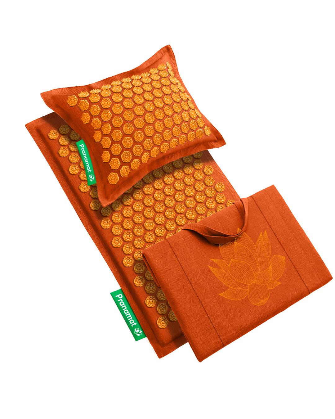 Tapis + oreiller + grand sac (Ambre)