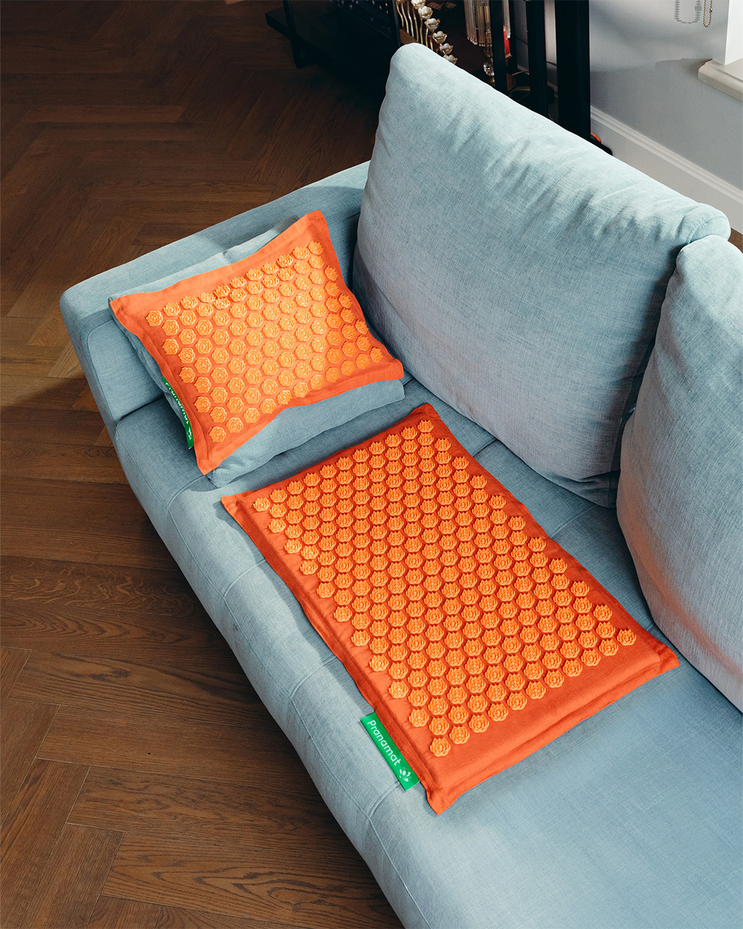 Tapis + oreiller (Ambre)