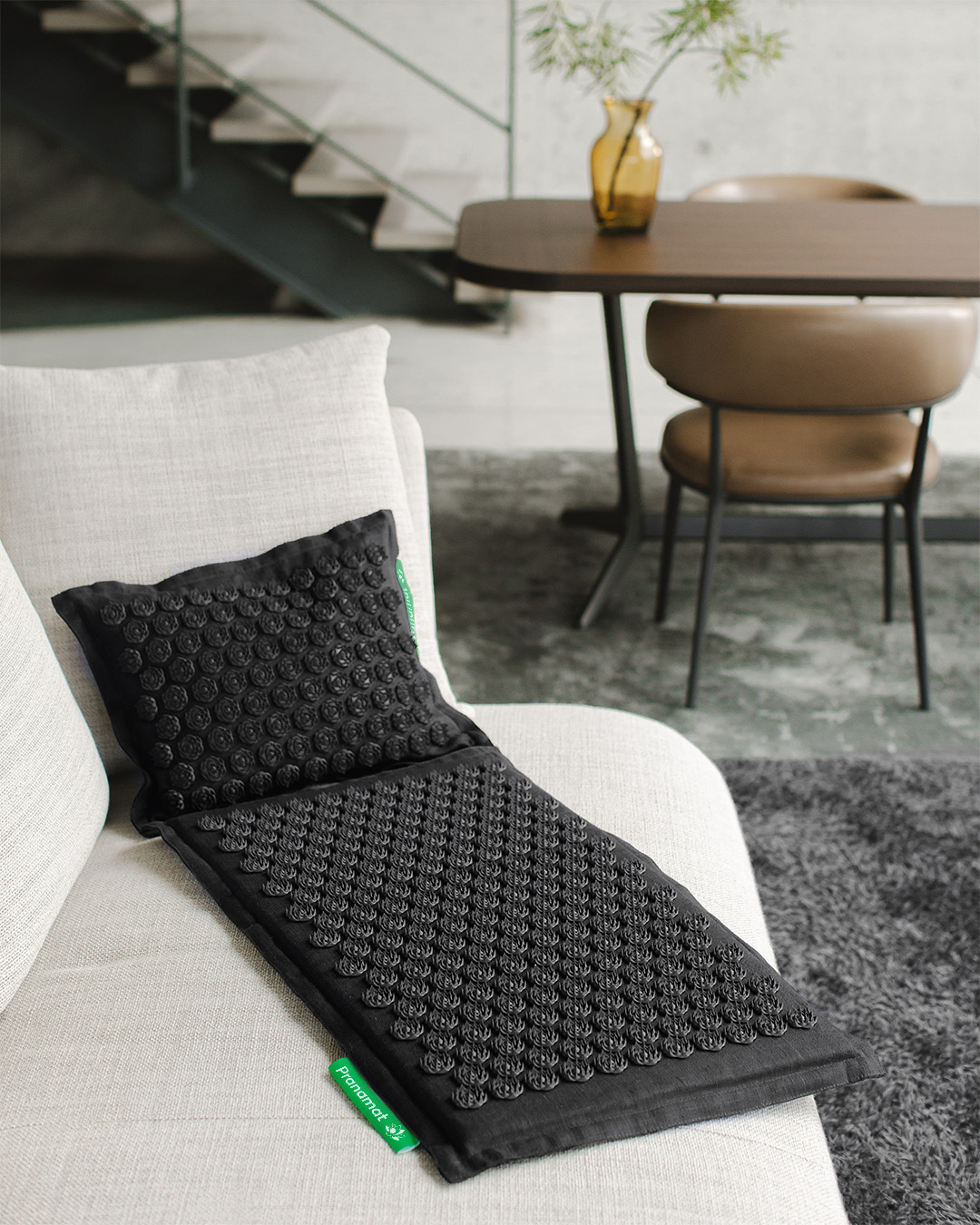 Tapis + oreiller + Mini (Obsidian)