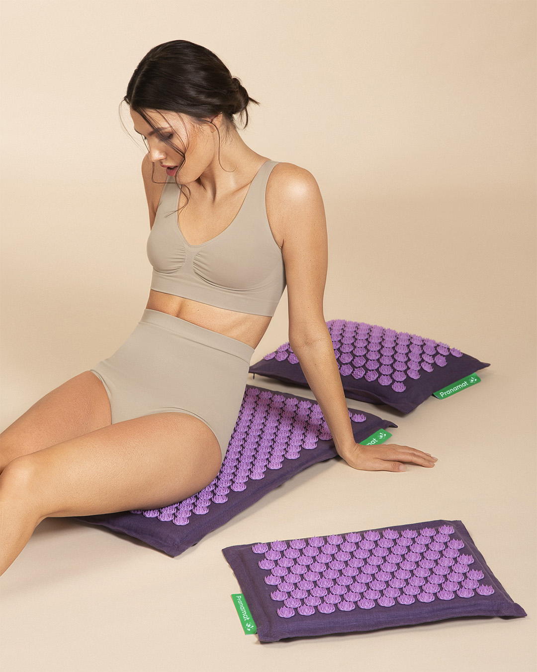 Tapis + oreiller + Mini (Lavender)