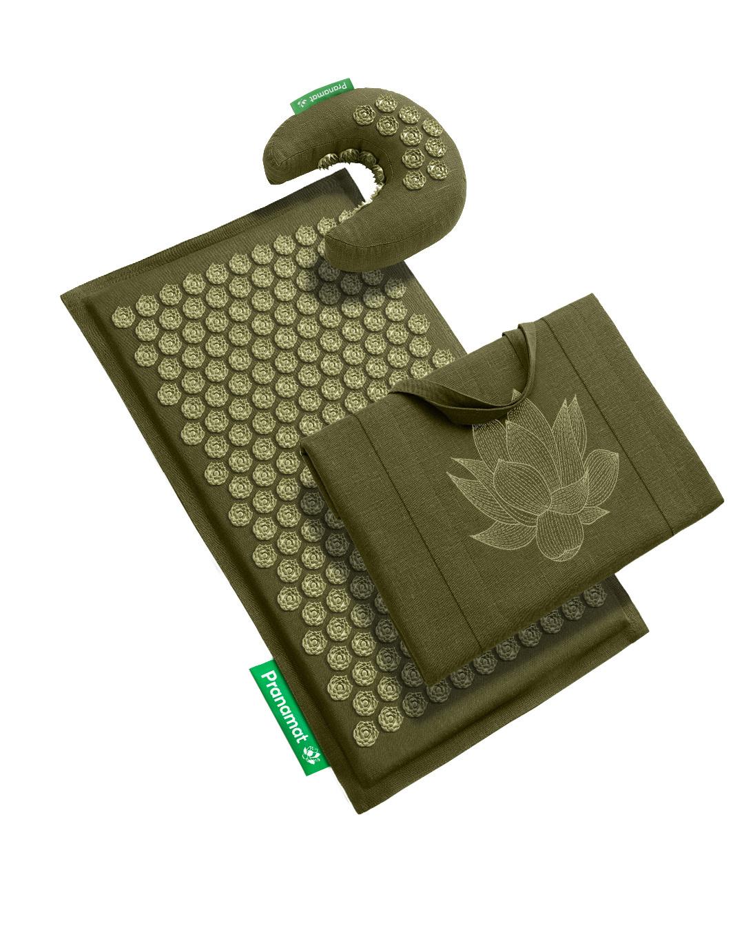 Pranamat + PranaMoon + BigBag (Olive)