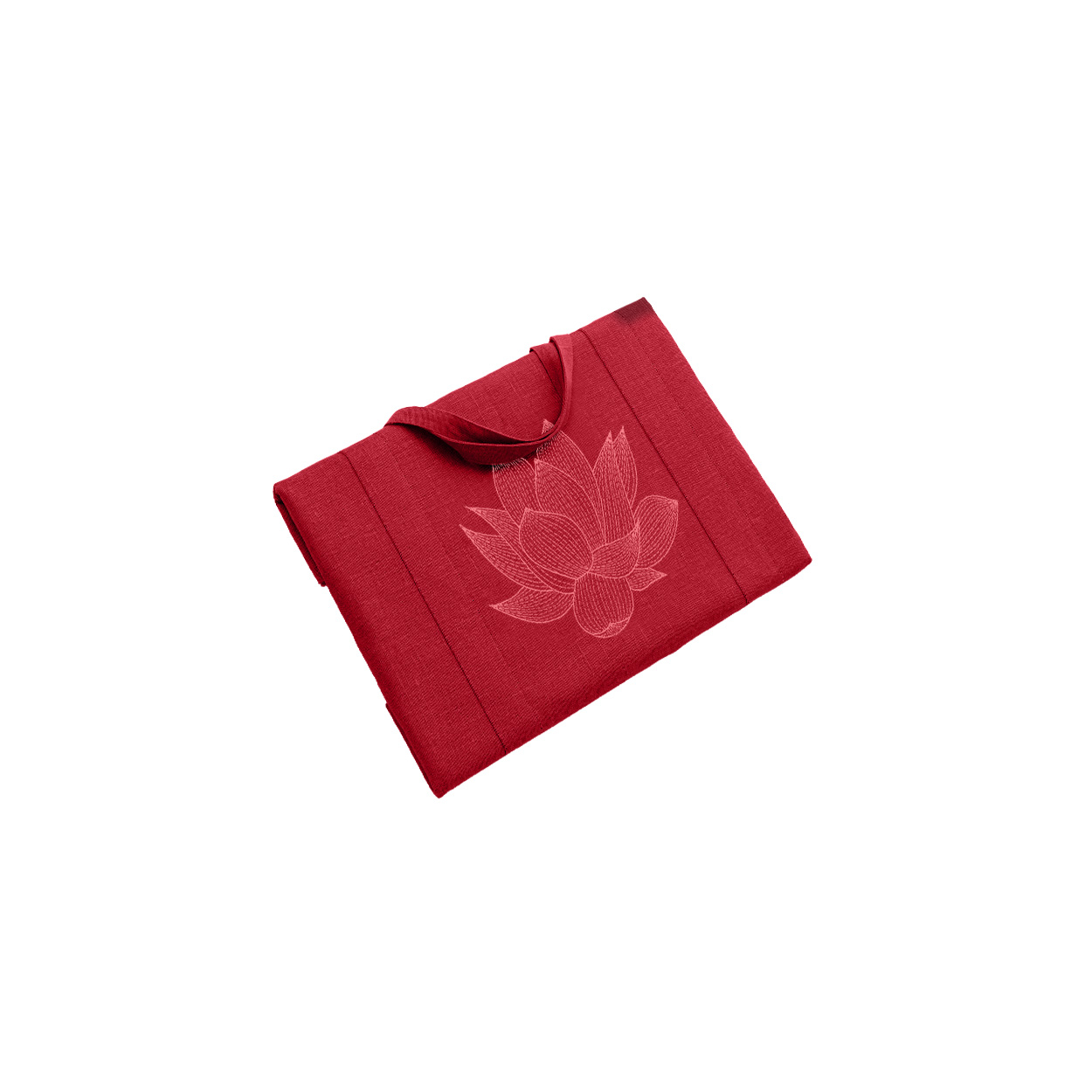 Tapis + oreiller + grand sac (Bordeaux)