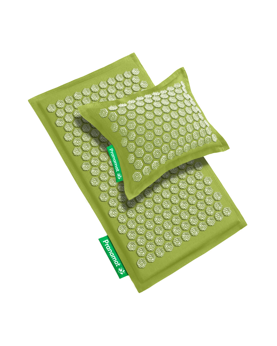 Tapis + Coussin (Vert Citron)