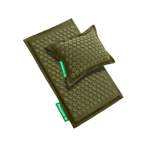 Tapis + coussin (Olive)